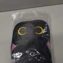 Black Cat Funny Hand Towels for Bathroom Kitchen,Cute Decorative Hanging Face Towels,Super Absorbent Soft Kitchen Towels,Cat Lovers Gifts for Kids Girls Women