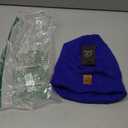 jaxmonoy Slouchy Knit Beanies Winter Hats for Women Men Soft Warm Reversible Slouch Cuffed Skull Knitted Beanie Cap (Cobalt)