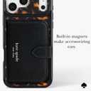 kate spade new york iPhone 17 Pro Max Case - Compatible with MagSafe - Designer Phone Case - Tortoise