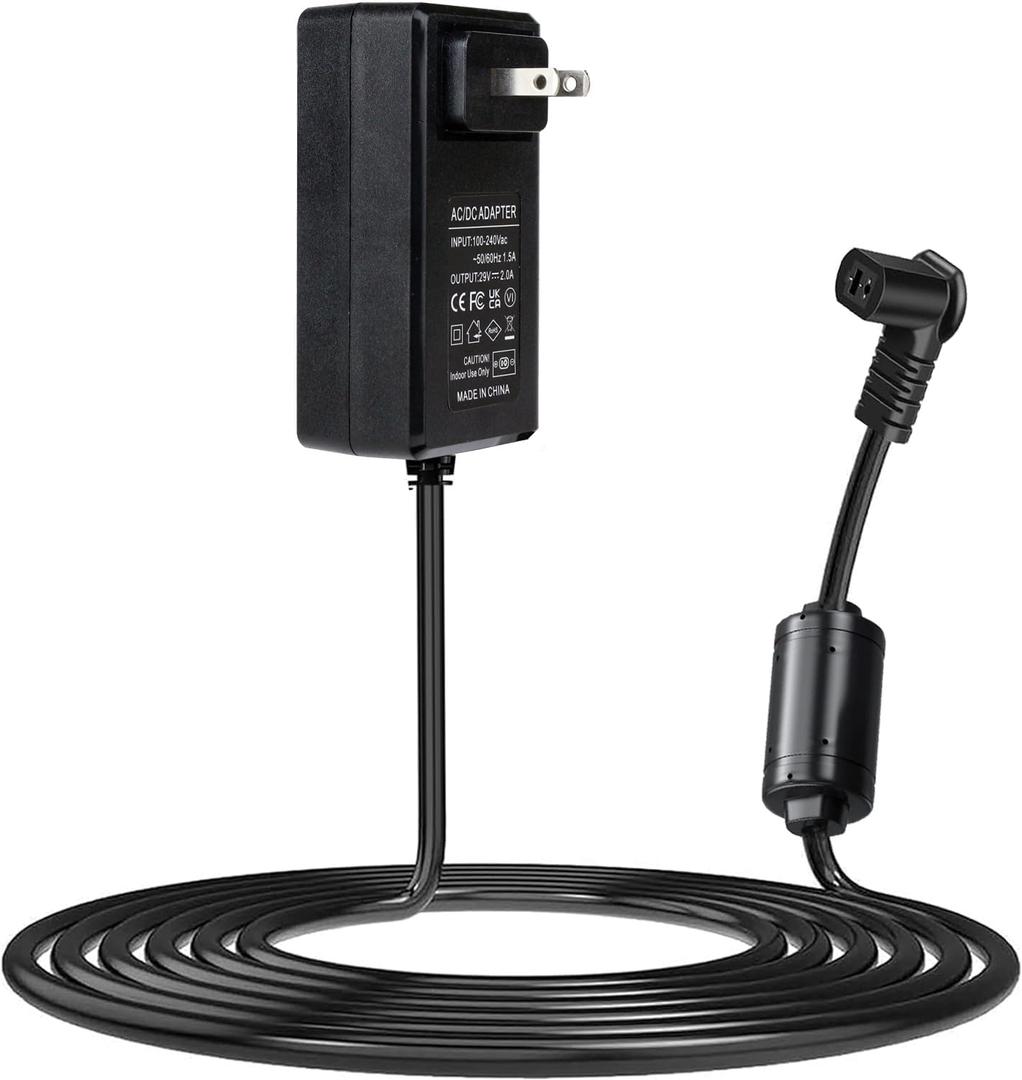 29V2A wall mounted plug-in recliner power supply, universal power supply for lift chairs, recliner sofas, compatible with most brands and models FS2900-2000 ZB-H29002A-C ZBPOWER, with L-shaped adapter