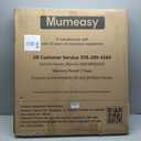 Mumeasy Baby Gate Extra Wide, 29.5"- 51.5" Pressure Mounted Dog Gate with Walk Through Door, Auto Close Pet Gate for Stairs,Doorways,House