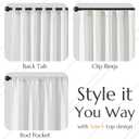 jinchan Green and White Striped Curtain for Bedroom 100 Inch Extra Wide Sliding Glass Door Room Divider Curtain 84 Inch Length Privacy Light Filtering Pinstripe Bedroom Window Treatment Drape 1 Panel