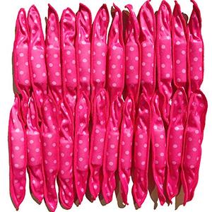 25 Soft Heatless Hair Curlers - Large Overnight Pillow Sponge Rollers for Curly Hairstyle