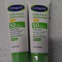 Cetaphil Daily Facial Moisturizer SPF 50, 1.7 Fl Oz (Pack of 2), Gentle Facial Moisturizer For Dry to Normal Skin Types, No Added Fragrance, Dermatologist Recommended (Packaging May Vary)