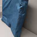 FurHaven Water-Resistant Orthopedic Dog Bed for Large Dogs, Oxford Polycanvas Mattress with Orthopedic Solid Slab Foam for Joint Support, Removable Washable Cover, Large, Deep Lagoon