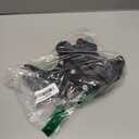 NICECNC Black Rear Brake Disc Guard Protector Compatible with Yamaha Tenere 700 /XTZ700 2019 2020 2021 2022 2023 2024, 6061-T6 Aluminum, Anodization, CNC, Tenere 700 Accessories