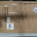 Gashell Wire Shelf Covers, Bamboo Wire Rack Covers for Pantry, Closet (4pcs, 24" W x 16" D)