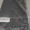 4 Pcs HDPE Plastic Sheet, HDPE Sheet 1/2" Thick, Size 6" x 12", High Density Polyethylene Sheet Solid Plastic Block for DIY Projects for Machining Home (Black)