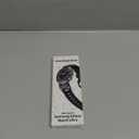 FULLIFE Compatible with Samsung Galaxy Watch Ultra Bands 47mm Accessories for Men Women, Silicone Rubber Bands for Stainless Steel Metal Connector No Gap Band for Galaxy Watch 7 Ultra (2024) (Titanium Adapter-StarLight)