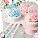 Ireer 36 Pcs Floral Baby Shower Pens Gifts Bulk Party Favors for Guests Games Neutral Gender Reveal Favors Baby Shower Prizes Souvenirs Gift Bags Stuffer Supplies