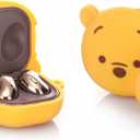 (2Pack + Cleaning Pen) XMBYGY Silicone Case for Galaxy Buds FE (2023) / Buds2 Pro (2022) / Buds 2 (2021) / Buds Pro (2021) / Buds Live (2020) Protective Cover with 3 in 1 Cleaning Brush Pen Tools