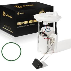 Electric Fuel Pump Module Assembly Compatible with 2011-2014 Chrysler 200 2007-2010 Sebring 2008-2014 Dodge Avenger L4 2.4L V6 2.7L 3.5L Gas Replace E7210M VANBOL0137 with Sending Unit O-ring