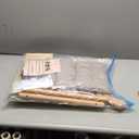 Baby Swing Indoor and Outdoor, Canvas Hammock Swing for Baby to Toddler with a Comfortable Seat, Macaroon Wooden Toy, Adjustable 5-Point Harness,3 Modes,Gift for Baby Boys Girls, Grey