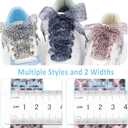 Snow Yarn Shoe Laces: Wide Leopard Flat Sneakers Shoelaces 2 Pair (55 inch(140CM), 03 Yellow Leopard 1 Inches(2.5 Cm)wide)