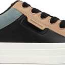 Rocket Dog Women's Sneaker (6.5, Cheery Black Blocked Pu)