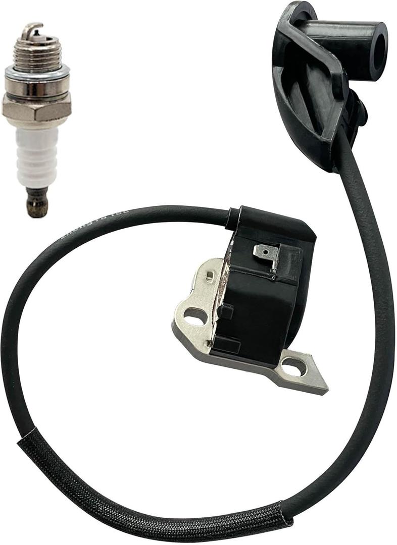 Ignition Coil Module with Spark Plug for Ryobi BP42 RY08420A RY42WB Leaf Bower Replace 291424005