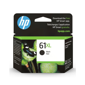 HP 61XL Black High-yield Ink | Works with DeskJet 1000, 1010, 1050, 1510, 2050, 2510, 2540, 3000, 3050, 3510; ENVY 4500, 5530; OfficeJet 2620, 4630 Series | Eligible for Instant Ink | CH563WN