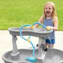 okcool Rechargeable Water Table Pump(Huge Water Output 8L/min),Kids Sand Water Play Pump, Whale-Shaped Design, Suitable for Most Water Table on Market for Maximum Fun in Water Table for Kids