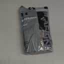 Under Armour boys Charged Stretch Boxer Jock, Lightweight & Smooth Stretch Fit (9-12 Years, Moderate Gray)