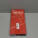 Orzly Case Compatible with Nintendo Switch 2 Protective Carry Case (2025 Model) with Screen Padding, Game Card microSD Pockets for Console and Accessories Screen Size 7.9" - Gift Boxed (Black)