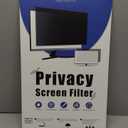 [2-Pack] 24 Inch Privacy Screen for Computer Monitor 16:9 Aspect Ratio, Eye Protection Anti Blue Light Glare Shield, 24inch Removable Black Blackout Anti Spy Desktop Security Private Filter