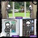 53 x 47'' Halloween Bendable Tree Wrap Skeleton Decoration Huge Cute Skeleton Design Decorations for Halloween Outdoor Indoor Lawn Tree Decor House Props Supply