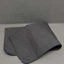 Waterproof Dog Blanket Pet Couch Cover Non-Slip Sofa Covers for Puppy Cat Washable Dog Pee Pads Leakproof for Crate Whelping Box (Grey, 18x25 Inch)