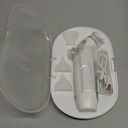 Momcozy BreezyClear 2-in-1 Electric Nasal Aspirator for Baby with Spray, 65kPa Hospital-Grade Suction, 4 Adjustable Levels, Quiet & Portable Nose Cleaner with Soothing Light & Music