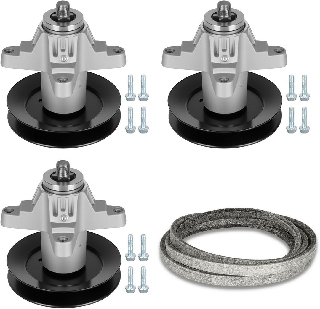 54" Deck Spindle Rebuild Kit for Cub Cadet LGTX 1054 SLT 1554 SLTX1054 SLTX 1054VT, Spindle Assembly 918-04125 618-04126 918-04126, 1 Belt 754-0642