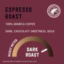 Amazon Brand - Happy Belly Espresso Roast Compostable Coffee Pods (Dark Roast), Compatible with K-Cup Brewer, 96 Count (EXP 05/01/27)