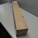 Pack of 4 Cabinet Hero Slimeline Clear 7/8" Door Thickness x 24"