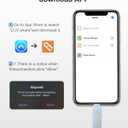 MFi Certified 512GB Flash Drives 3.0 High Speed 3ni1 USB Stick External Storage for iPhone/PC/iPad/Android/More Devices for Photos and Videos Transfer Storage Backup (512-Grey)