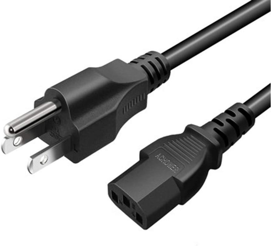 6FT Power Cord for Brother HL5450DN HL-2280DW HL-2240D HL-2270DW HL-3170CDW HL-l6200DW HL-5340D HL-5240 HL-2140 HL-2230 HL-2070N HL-2030 HL-2040 MFC-L3750CDW Laser Printer Power Cord Cable[UL Listed]