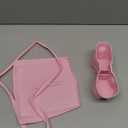 3PCS Center Console Accessories for Tesla New Model Y Juniper 2026 2025 Model 3 Highland 2024 Cup Holder Insert, Screen Edge Protector Frame, Wireless Charger Mat Silicone, Pink