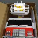 JOYIN Extra Large Toddler Fire Truck Toys for Boys with 33-inch Ladder, Lights & Sprinkler Pump, Big Emergency Vehicle, Kids Toys for Age 3, 4, 5, 6, 7, Christmas Birthday Gift for Grandkids