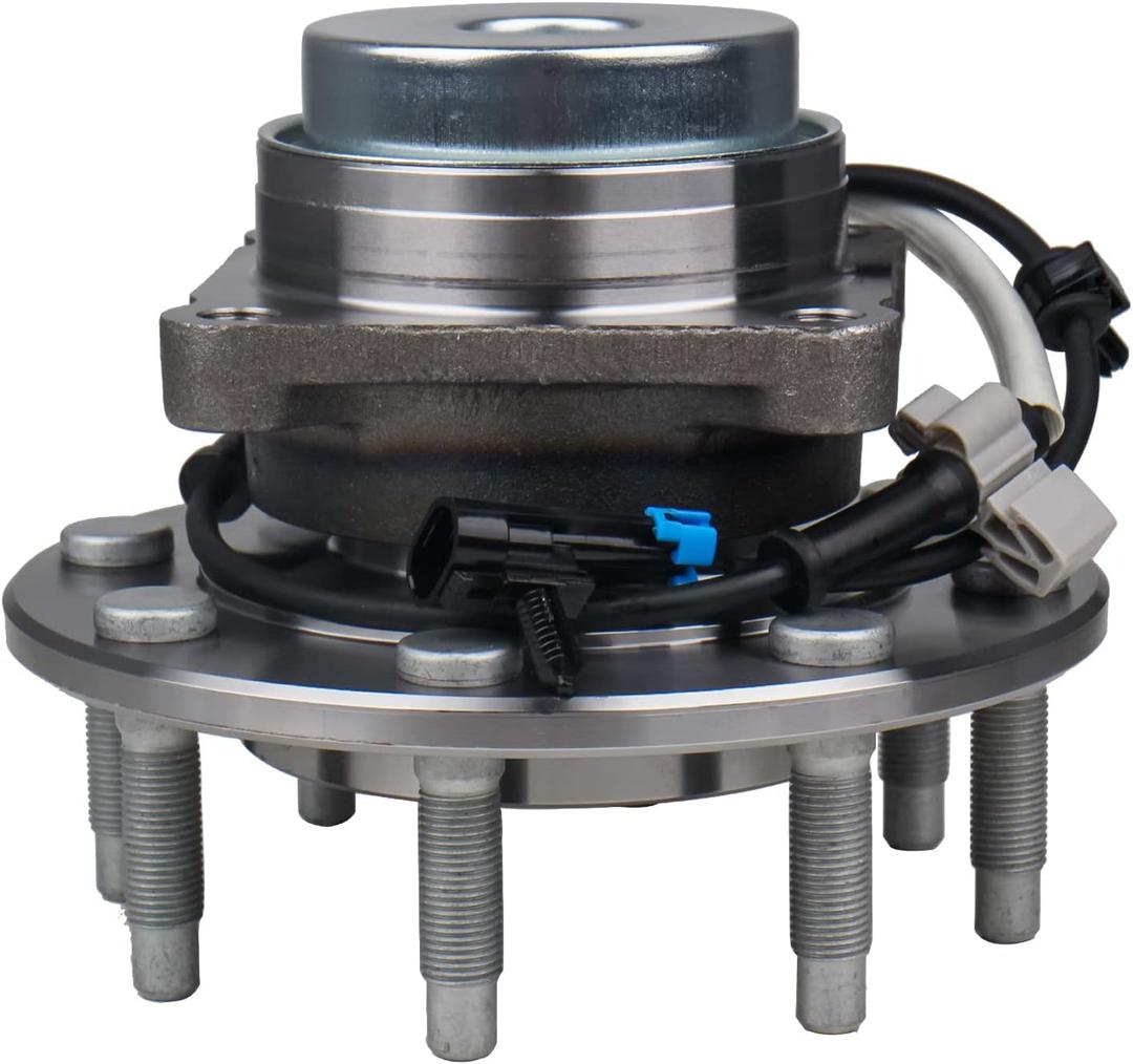 Autoround 515059 Front Wheel Hub and Bearing Assembly Fit for Chevy Express 2500/3500 03-17, Express 4500 09-15, GMC Savana 2500/3500 2003-2017, Savana 4500 09-15, 8 Lugs w/ABS