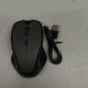 Mouse for MacBook Wireless Bluetooth Mouse Laptop MacBook Air Mac Pro Rechargeable Silent PC iPad Optical Mouse with Jiggler Dual Mode Switch Bluetooth 5.2/3.0 and 2.4GHz USB Type-C Receiver Gray