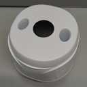 Dental Ultrasonic Retainer Cleaner Machine: 45kHz Dental Cleaning Pod with Digital Timer & 200ML, Deep Cleaning for Dentures, Mouth Guards, Aligners, Night Guards, Braces, Toothbrush Heads & Jewelry (White)