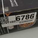 OVENTE Countertop Infrared Double Burner, 1700W Electric Hot Plate and Portable Stove with 7.75" and 6.75" Ceramic Glass Cooktop, 5 Level Temperature Setting and Easy to Clean Base, Black BGI102B