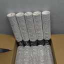 4 oz Paper Coffee Cups - 500 Pack Paper Espresso Cups, Disposable Coffee Cup, Small Paper Cup for Hot or Cold Beverage, Espresso, Cappuccino for Party, Picnic, Home, Office and Business (Black)