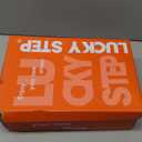 LUCKY STEP Women's Platform Fashion Sneakers Retro Casual Comfortable Walking Shoes Thick Sole Stylish Classic Tennis Trainers (9, Beige/Grey)