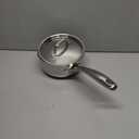 Duxtop Whole-Clad Tri-Ply Stainless Steel Saucepan with Lid, 1.6 Quart, Kitchen Induction Cookware