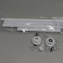 Tension Curtain Rod 30 To 63 Inch White Tension Rods Adjustable Spring Loaded Curtain Rods 7/8" Curtains Rods No Drilling Tension Rods For Windows Bedroom Closet Doorway Door