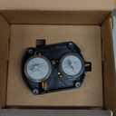 Delta Modern 14 Series Round Rain Shower System Faucet Set, Rainfall Brushed Gold Shower Head and Handle Set, Valve Trim Kit, 10 Inch, Champagne Bronze 342702-CZ