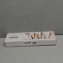 Astercook Knife Set, 13 Pieces Kitchen Knives Set with Healthy Anti-Rust Coating, Dishwasher Safe, Stainless Steel Chef Knife Sets with 6 Blade Guards, Perfect Holiday Gifts for Kitchen (Large, Cream)