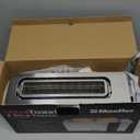 Mueller UltraToast Full Stainless Steel Toaster 2 Slice, Long Extra-Wide Slots with Removable Tray, Cancel/Defrost/Reheat Functions, 6 Browning Levels with LED Display, Housewarming Gifts New Home