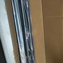 Ivilon Window Curtain Rod End Cap - 1 inch Pole. 120 to 240 Inch. Black