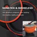Multi-Function Micro Pressure Cooker Stainless Steel Non-Stick Pumpkin Shaped Soup Pot for Cooking