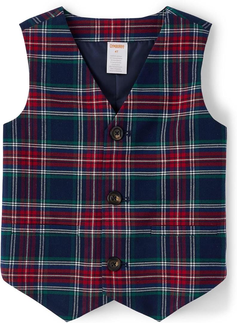 Gymboree Boys and Toddler Dressy Vest (M)