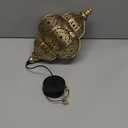 Hanging Solar Lights Outdoor Garden Decor Solar Lantern Waterproof Plastic Moroccan Outdoor Decorations for Patio Pathway Yard Backyard Garden Decorative (1 Pack, Bronze)